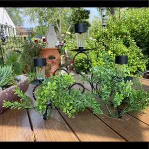 Solar Patio table center piece